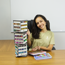 Organizador de Canetinha Giratório Zeelux