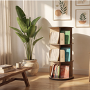 Estante para Livros Giratória Compacta para até 120 livros