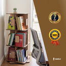 Estante para Livros Giratória Compacta para até 120 livros
