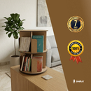 Estante para Livros Giratória Compacta para até 80 livros