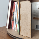 Estante para Livros Giratória Compacta para até 80 livros