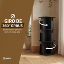Estante para Livros Giratória Compacta para até 120 livros