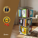 Livraria, Estante Giratória, 3 Andares, 120 Livros