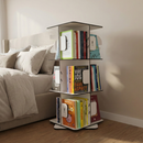 Livraria, Estante Giratória, 3 Andares, 120 Livros