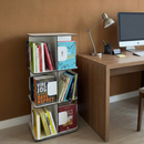 Livraria, Estante Giratória, 3 Andares, 120 Livros