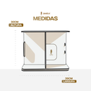 Estante Para Livros Giratória Compacta Para Até 40 Livros