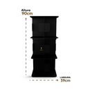 Estante para Livros Giratória Compacta para até 120 livros