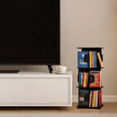 Estante para Livros Giratória Compacta para até 120 livros